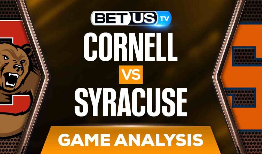 NCAAB Analysis, Picks and Predictions: Cornell vs Syracuse (Dec 29)