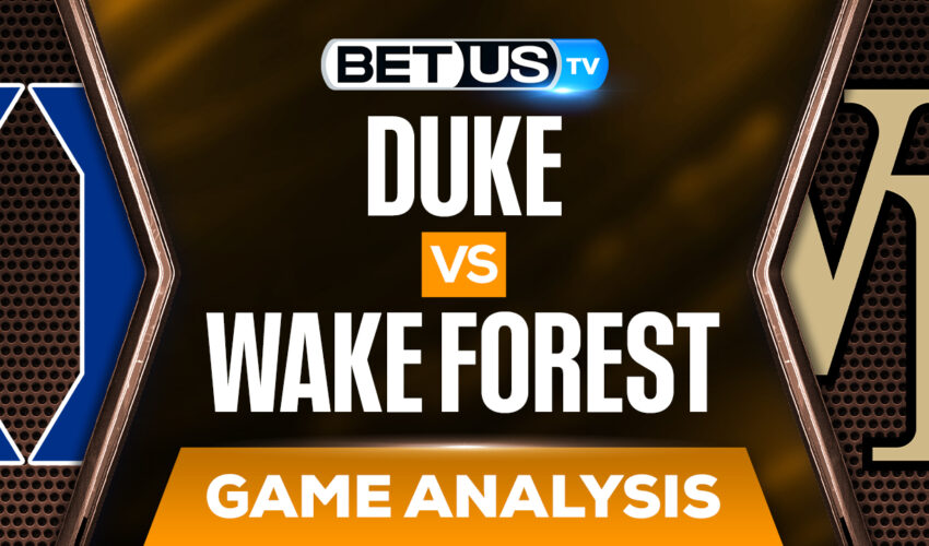 Duke vs Wake Forest: Analysis & Preview (Jan11th)