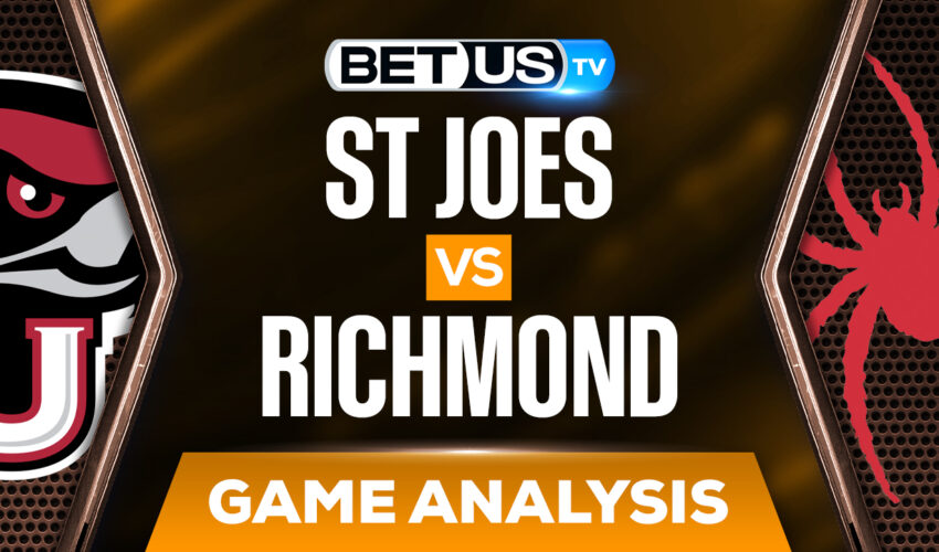 NCAAB Analysis, Picks and Predictions: Saint Joseph’s vs Richmond (Dec 30)