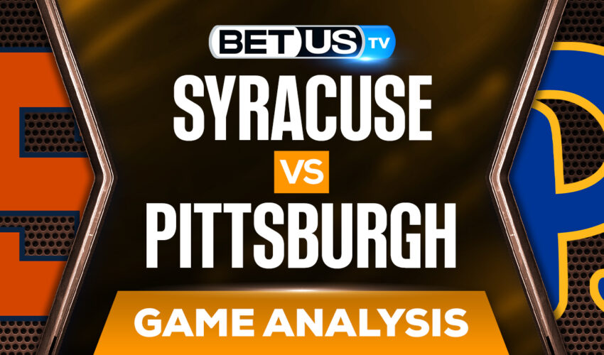 Syracuse Orange vs Pitt Panthers: Picks & Predictions (Jan 25th)