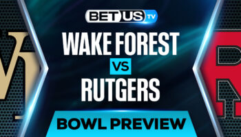NCAAF Analysis, Picks and Predictions: Wake Forest vs Rutgers  (Dec 29)