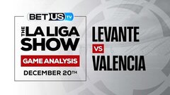 La Liga Analysis, Picks and Predictions: Levante vs Valencia (Dec 16th)