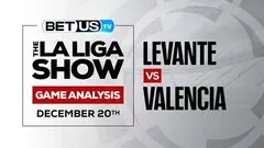 La Liga Analysis, Picks and Predictions: Levante vs Valencia (Dec 16th)