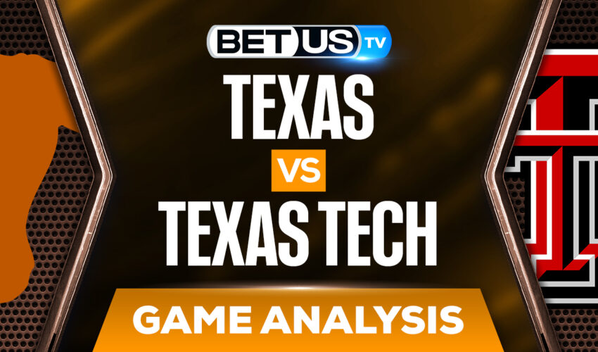 Texas Longhorns vs Texas Tech Red Raiders: Picks & Odds (Feb 1st)