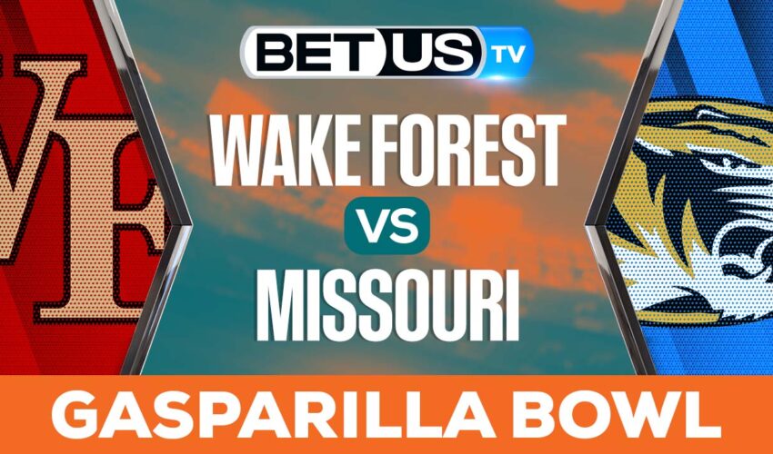 GASPARILLA BOWL: Wake Forest vs Missouri: Analysis & Picks 12/20/2022