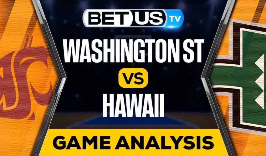 Washington St vs Hawaii: Preview & Picks 12/24/2022