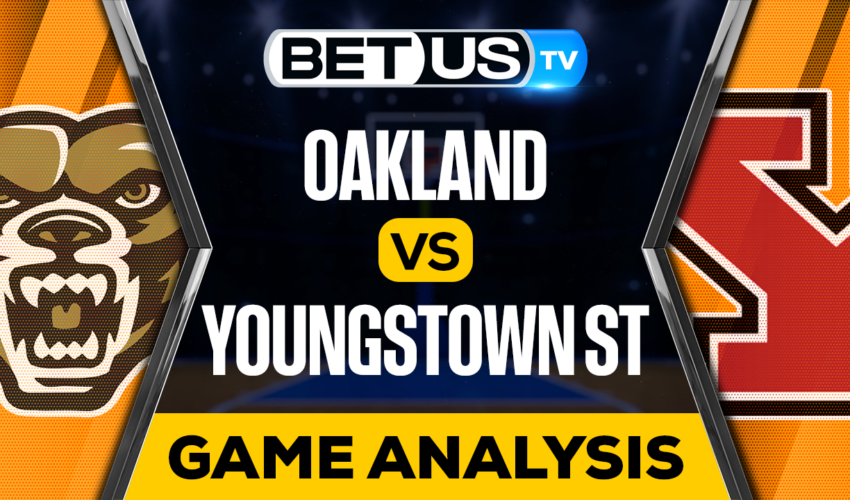 Oakland Golden Grizzlies vs Youngstown State Penguins: Analysis & Picks 1/27/2023
