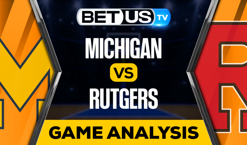 Michigan Wolverines vs Rutgers Scarlet Knights: Picks & Predictions 2/23/2023