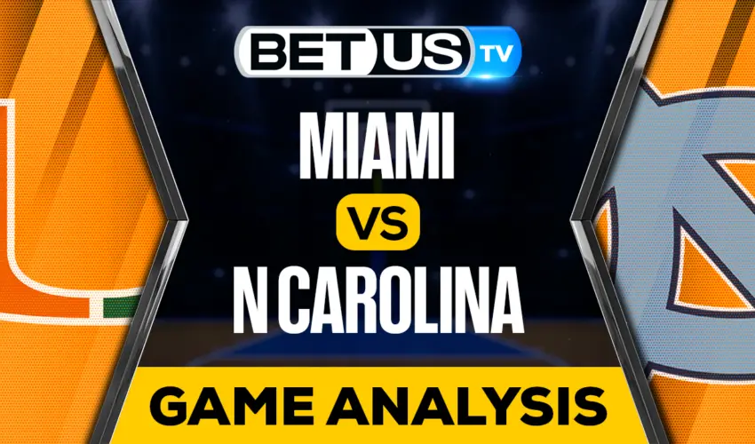 Miami vs North Carolina Picks & Predictions 02/13/2023