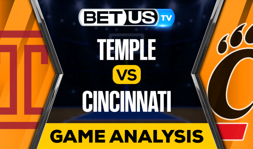 Temple Owls vs Cincinnati Bearcats: Analysis & Picks 2/22/2023