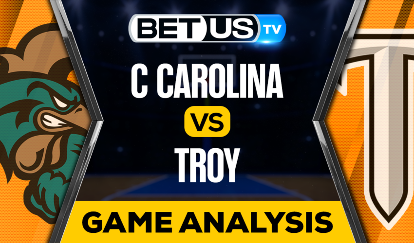 Coastal Carolina vs Troy: Analysis & Picks 02/24/2023