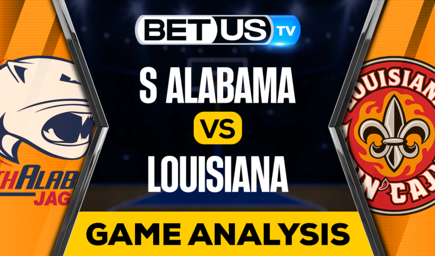 South Alabama Jaguars vs Louisiana Ragin’ Cajuns: Analysis & Picks 3/06/2023