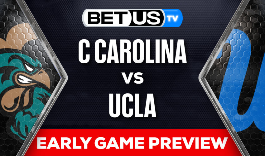 Analysis & Picks: Coastal Carolina vs UCLA 9/02/2023