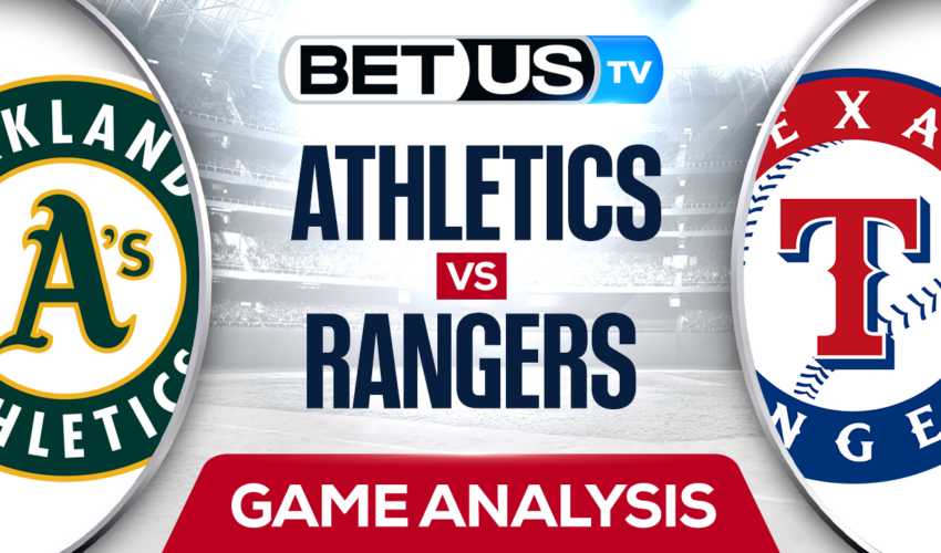 Analysis & Predictions: Athletics vs Rangers 09-08-2023
