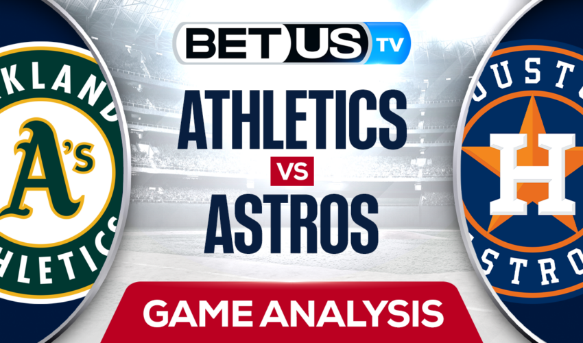Picks & Preview: Athletics vs Astros 09-12-2023