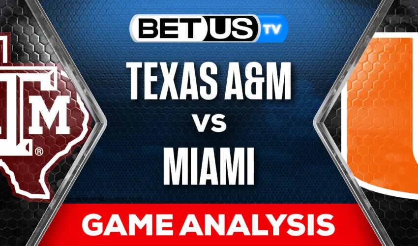 Predictions & Picks Texas A&M vs Miami 9/9/2023