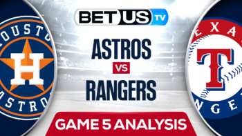 Picks & Predictions: Astros vs Rangers 10/20/2023