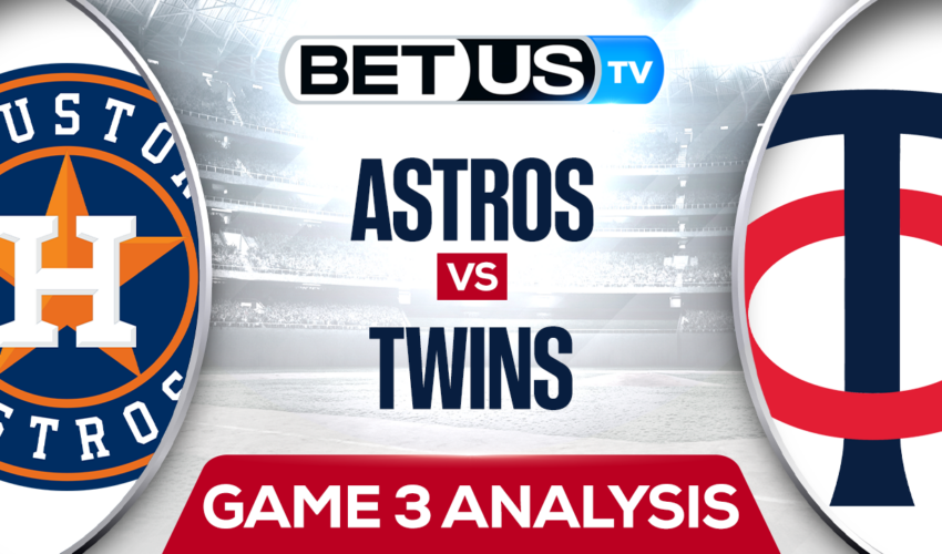 Picks & Predictions: Twins vs Astros 10/10/2023