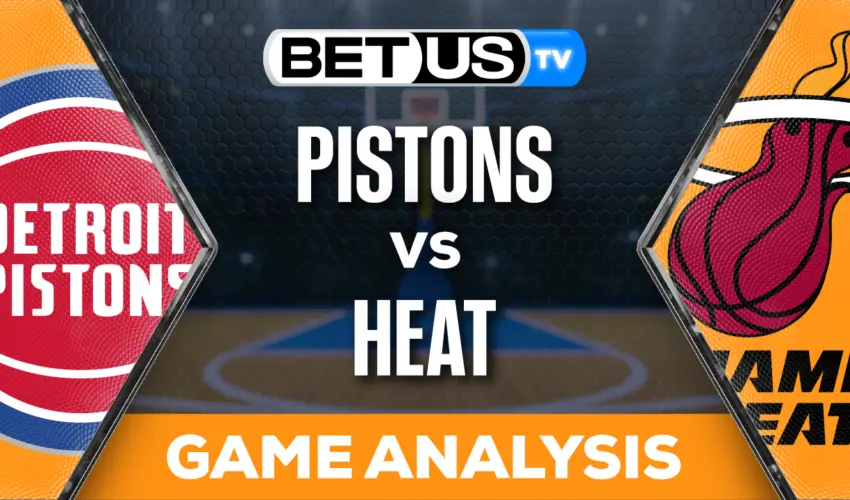 Analysis & Picks: Pistons vs Heat 10/25/2023