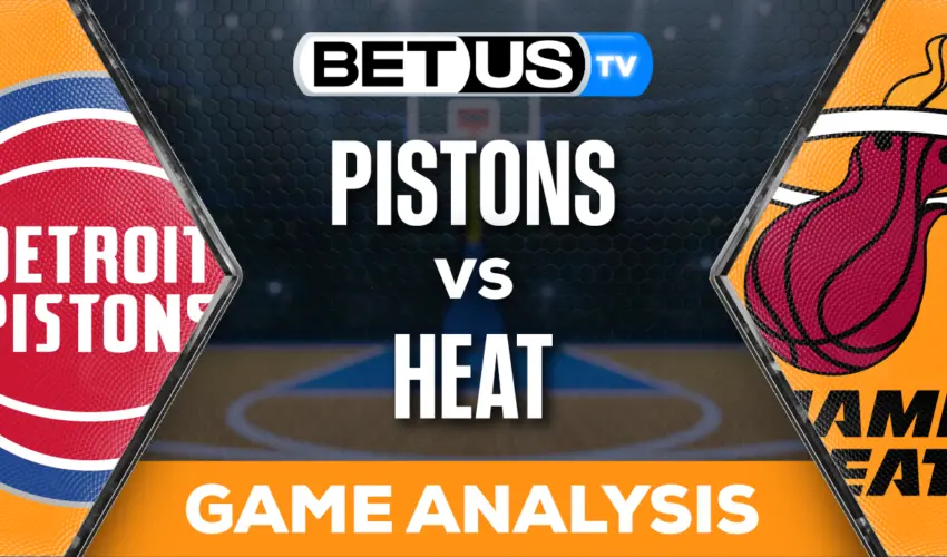 Analysis & Picks Pistons vs Heat 10/25/2023