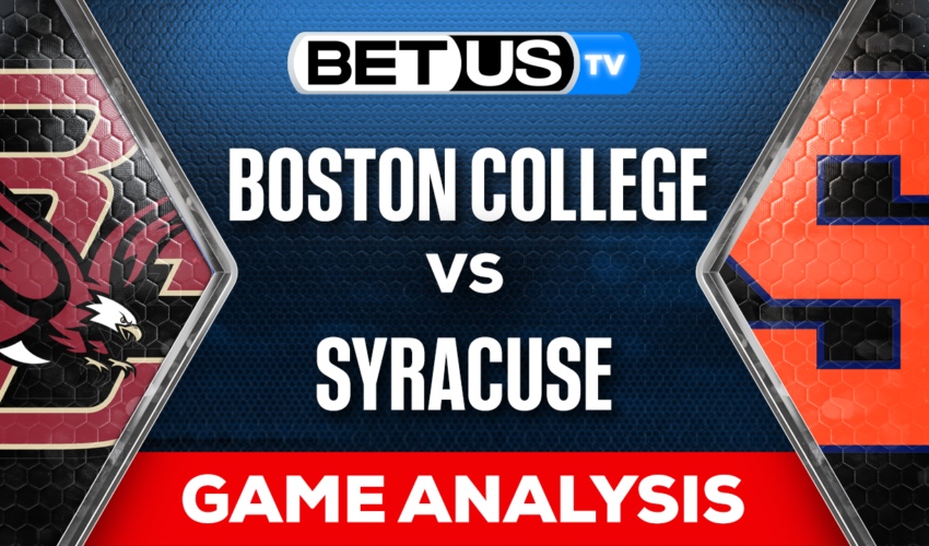 Preview and Analysis: Boston College vs Syracuse 11-03-2023