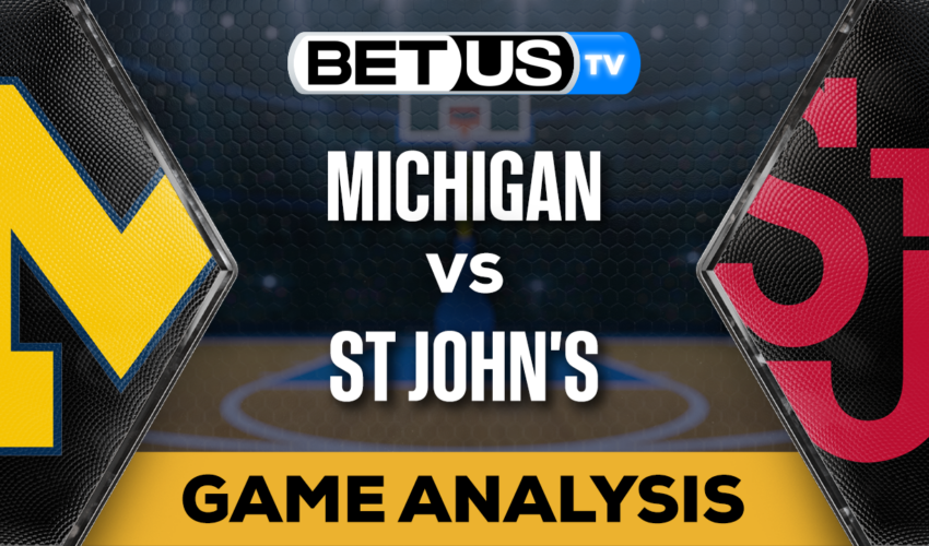 Picks & Predictions: Michigan vs St John’s 11/13/2023