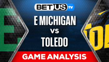 Predictions & Analysis: E Michigan vs Toledo 11-08-2023