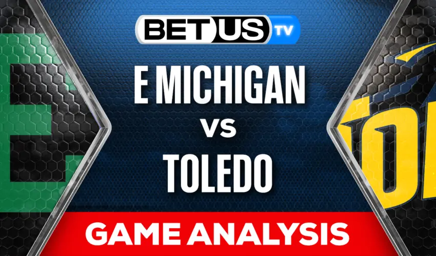 Predictions & Analysis: E Michigan vs Toledo 11-08-2023