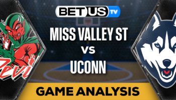 Predictions & Analysis: Mississippi Valley St vs UConn 11-14-2023