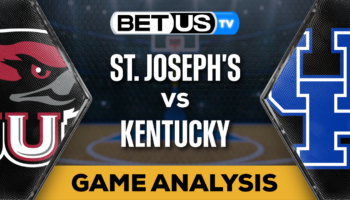 Preview & Picks: Saint Joseph’s vs Kentucky 11/20/2023