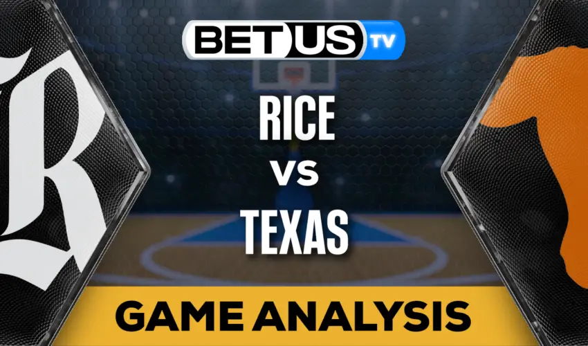 Picks & Predictions: Rice vs Texas 11/15/2023