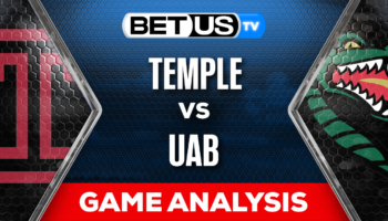 Analysis & Prediction: Temple vs UAB 11/18/2023
