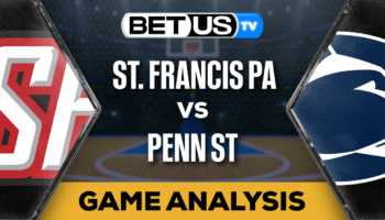 Analysis & Prediction: St. Francis PA vs Penn St 11/14/2023