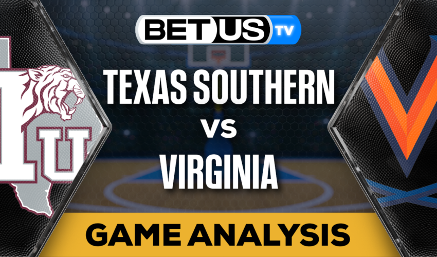 Picks & Analysis: Texas Southern vs Virginia 11/16/2023