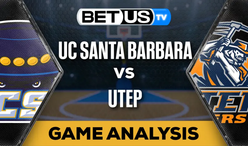 Analysis & Predictions: UC Santa Barbara vs UTEP 11/13/2023