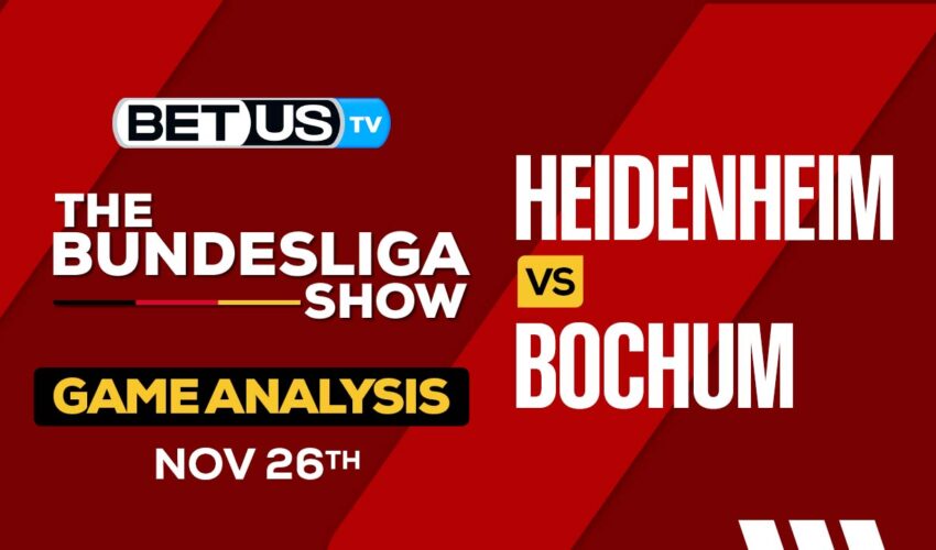 Heidenheim vs Bochum Game Preview & Analysis 11/24/23