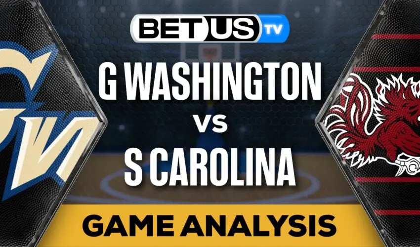 Predictions & Analysis: G Washington vs S Carolina 12-01-2023