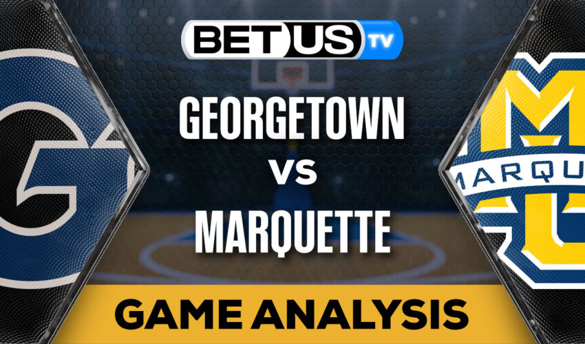 Picks & Predictions: Georgetown vs Marquette 12-22-2023