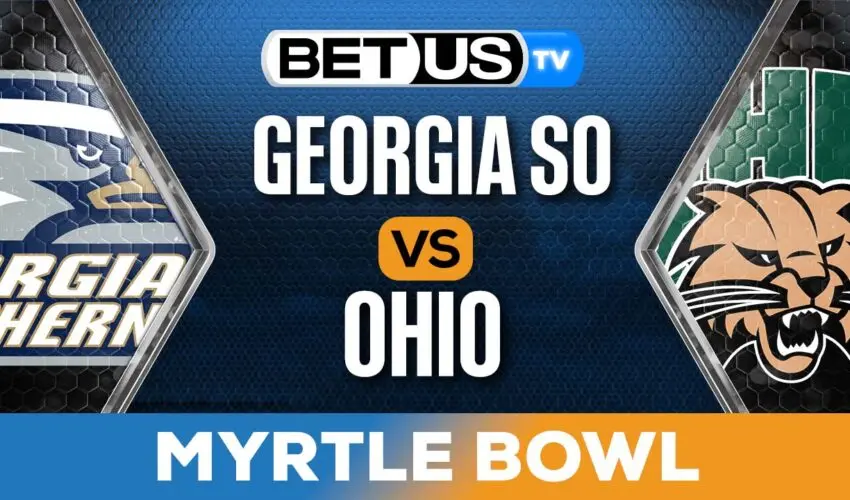 Myrtle Beach Bowl: Georgia So vs Ohio Picks & Predictions 12/16/2023