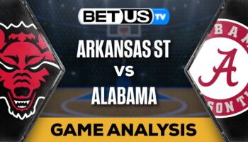 Analysis & Predictions: Arkansas St vs Alabama 12/4/2023