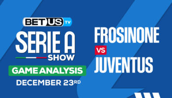 Analysis & Picks: Frosinone vs Juventus 12/23/2023