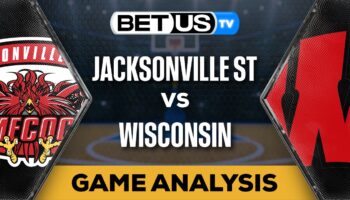Analysis & Prediction Jacksonville St vs Wisconsin 12/14/23