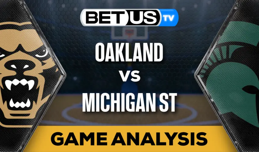 Analysis & Prediction: Oakland vs Michigan St 12/18/23