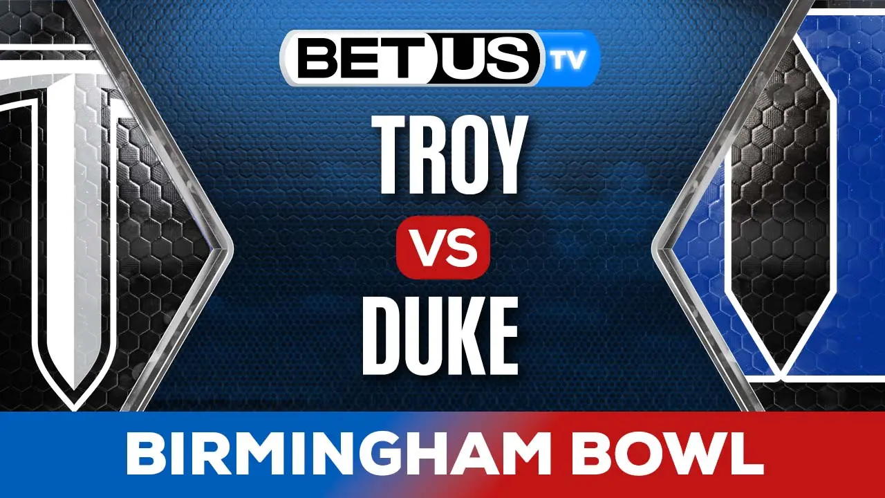 Birmingham Bowl Troy vs Duke Predictions Analysis 12/23/23