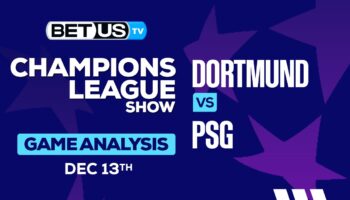 Predictions & Picks: Dortmund vs PSG 12/13/2023