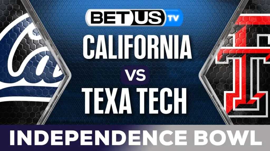 Independence Bowl: California vs Texas Tech Picks &#038; Preview 12/16/2023