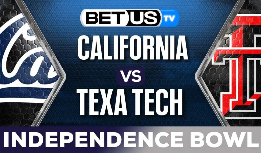 Independence Bowl: California vs Texas Tech Picks & Preview 12/16/2023