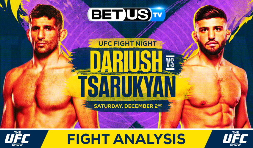 Analysis & Predictions: Dariush vs Tsarukyan 12/2/2023
