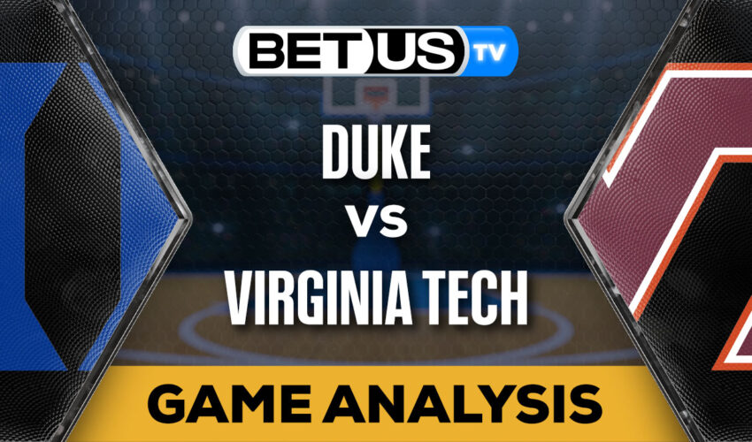 Picks and Predictions: Duke vs Virginia Tech 1/29/2024
