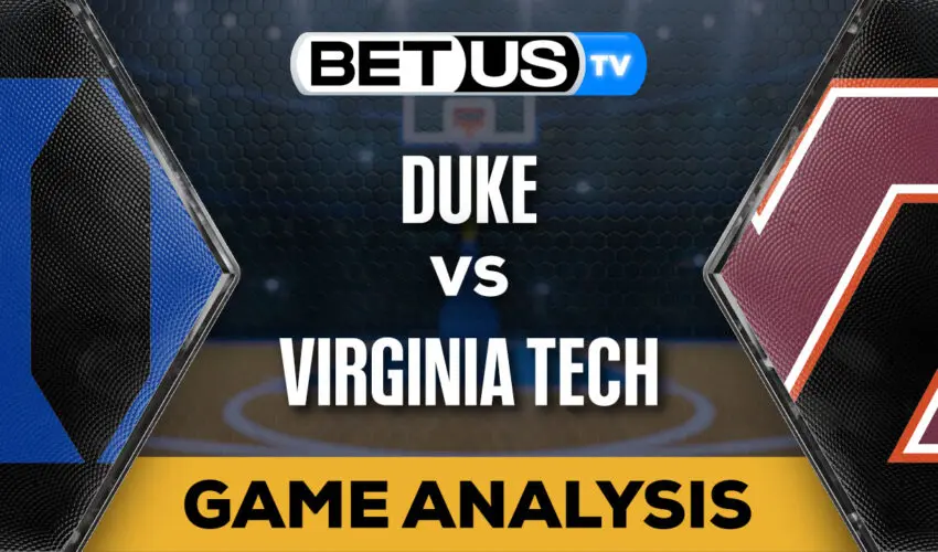 Picks and Predictions Duke vs Virginia Tech 1/29/2024